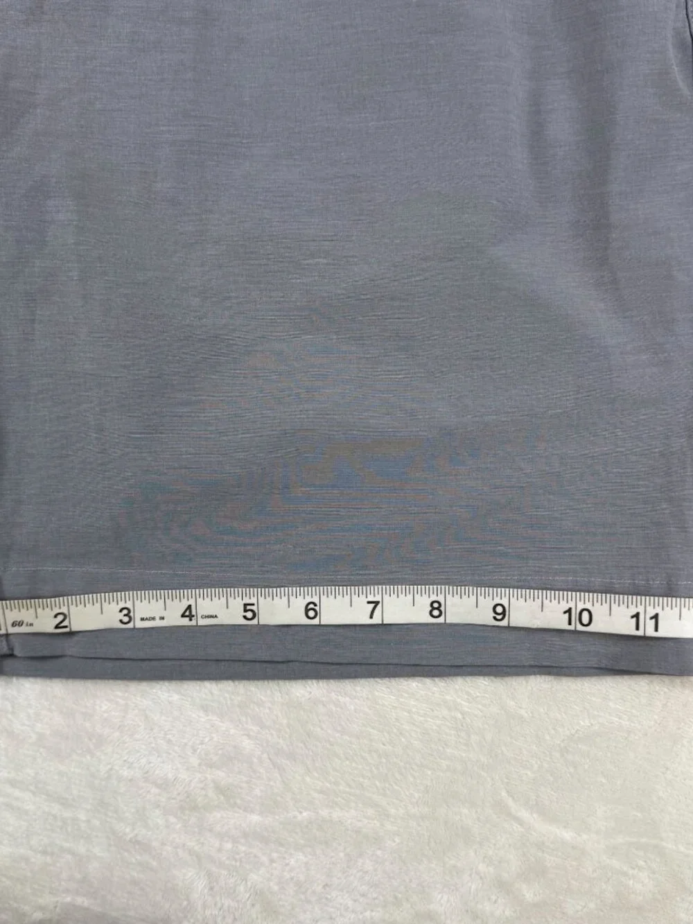 Faherty Mens All Day Shorts Gray Size 40 Drawstring Stretch Preppy Beach